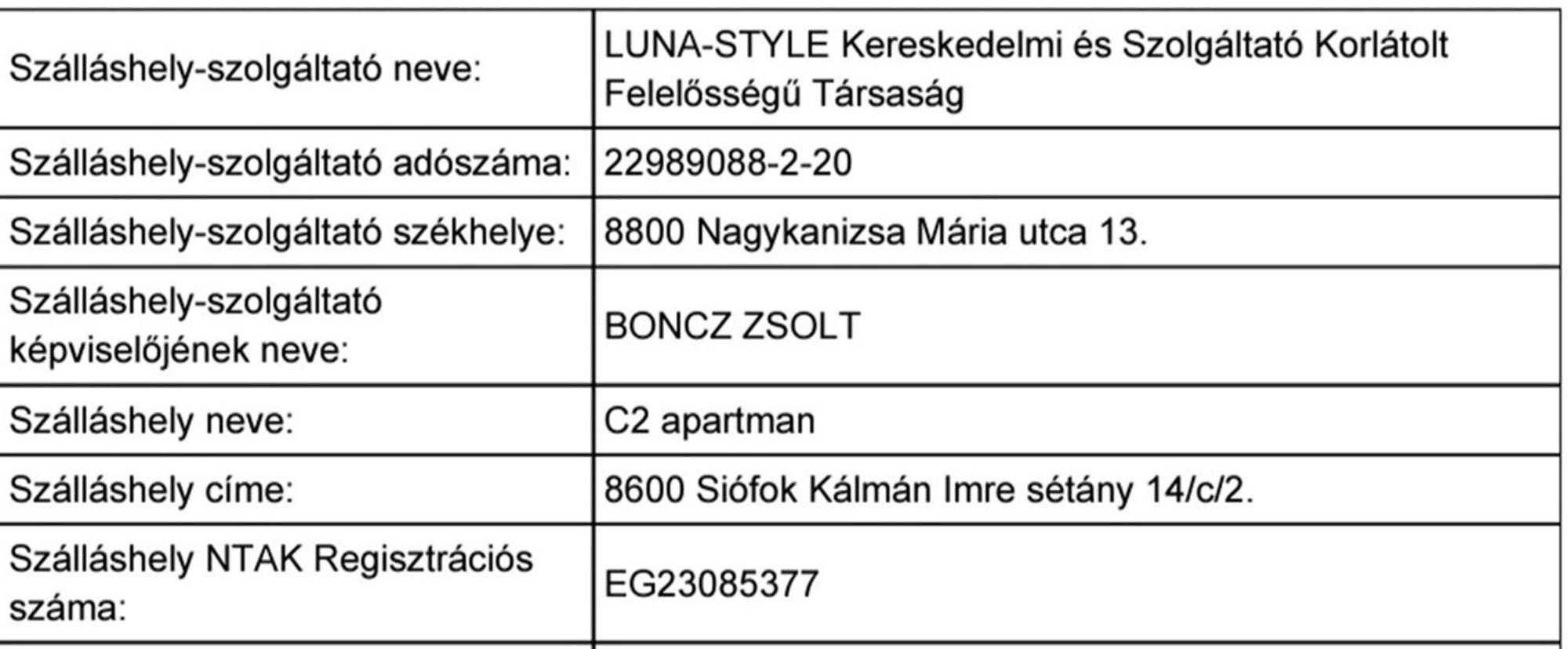 C2 Apartman Siofok Ngoại thất bức ảnh